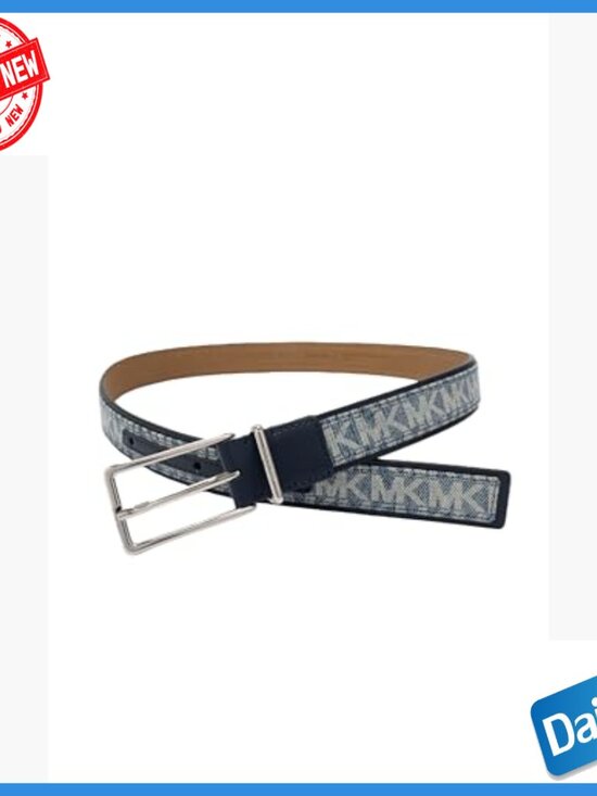 X-Large Adjustable Leather Belt with Gold Buckle for Women main image 4
